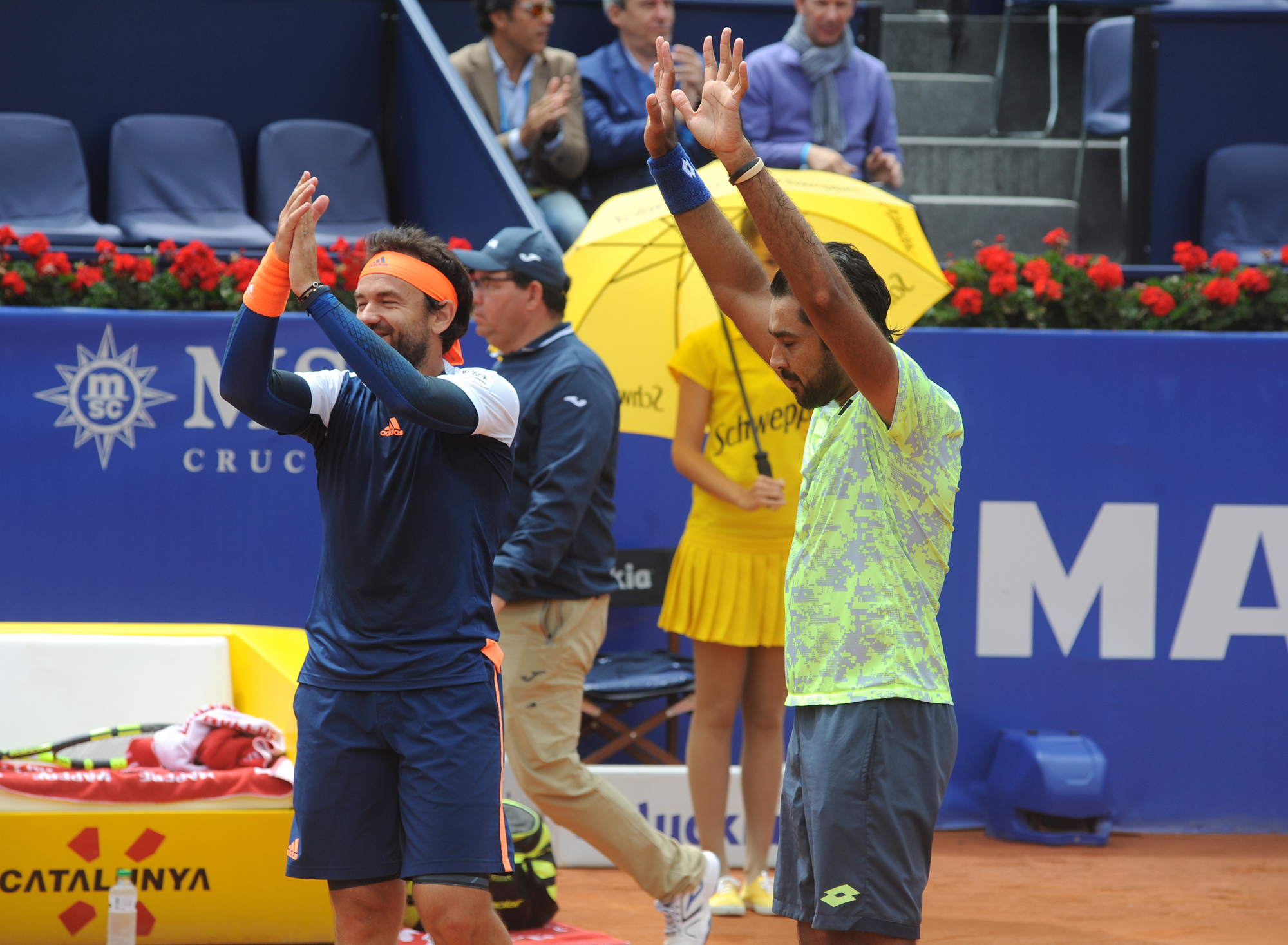 Florin Mergea / Aisam-Ul-Haq Qureshi - Philipp Petzschner / Alexander Peya 6-4, 6-3, în finala de la Barcelona / GALERIE FOTO