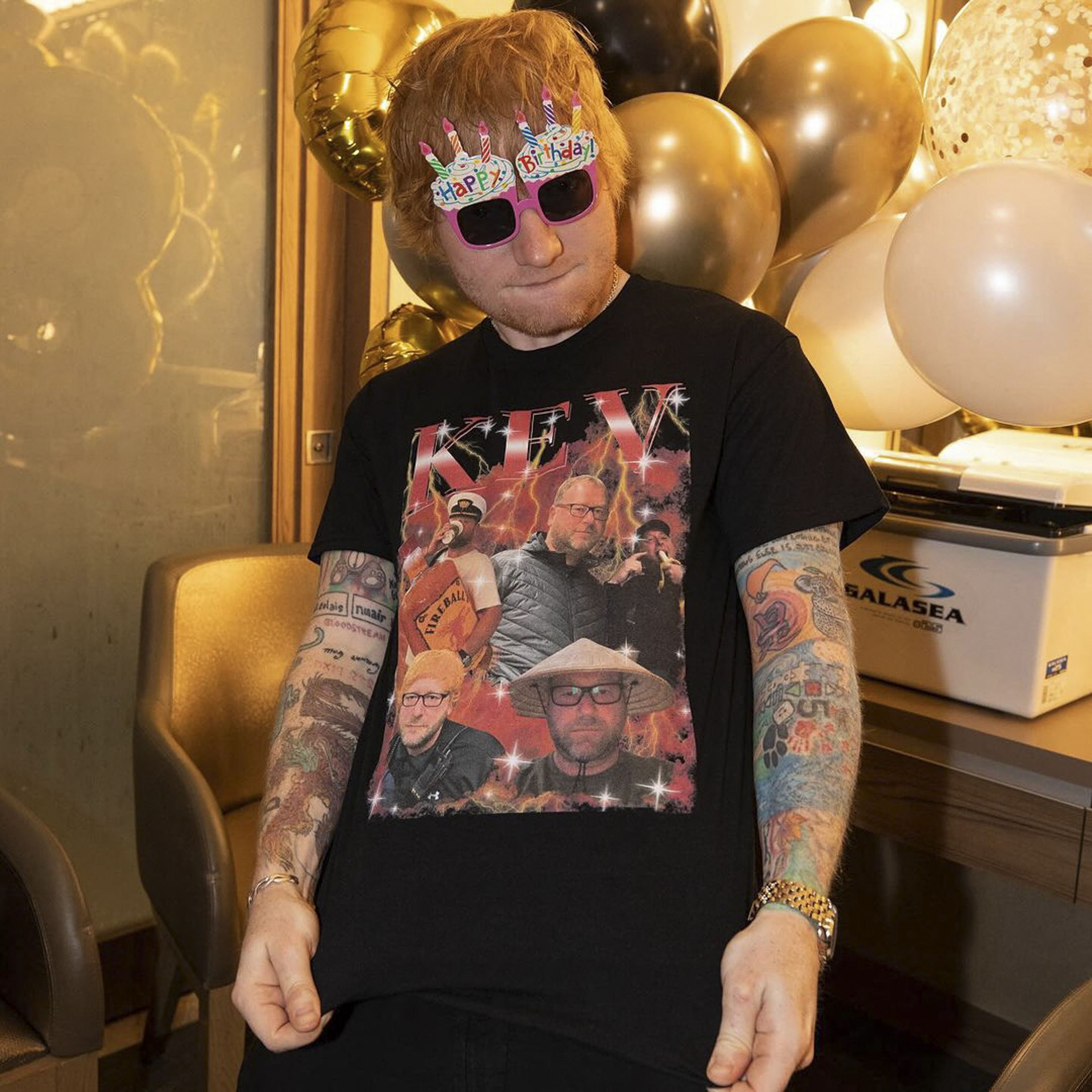Ed Sheeran și Chris Hemsworth, la restaurantul unui concurent de la „MasterChef”, după concertul de la Arena Națională: „A fost superb”
