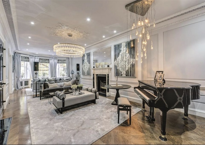 Lux incredibil în vila Angelinei Jolie din Londra. Opulența e la ea acasă | FOTO