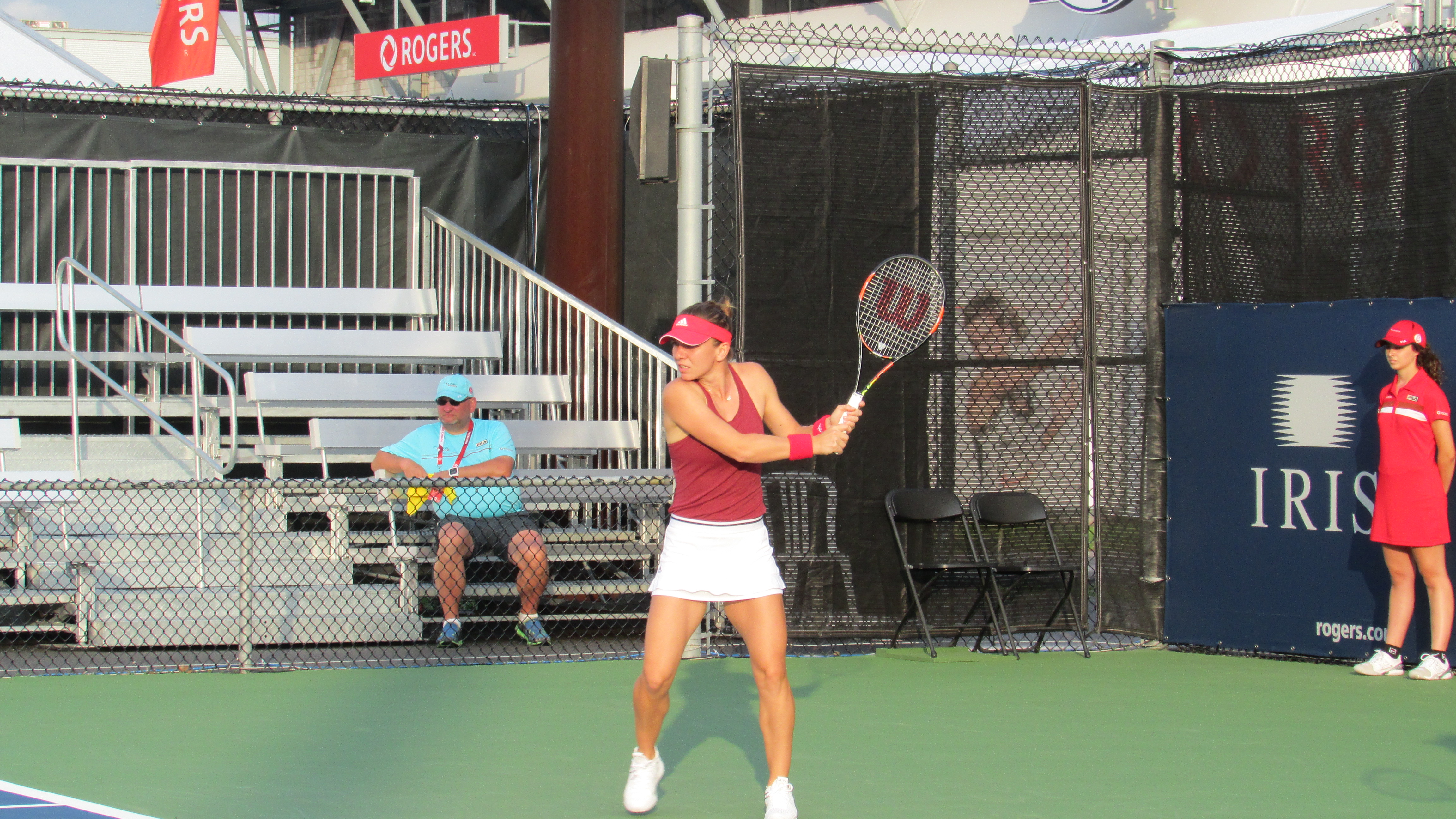 Tenis. Halep și Niculescu au jucat în anonimat, la Rogers Cup  / GALERIE FOTO EXCLUSIVĂ & VIDEO
