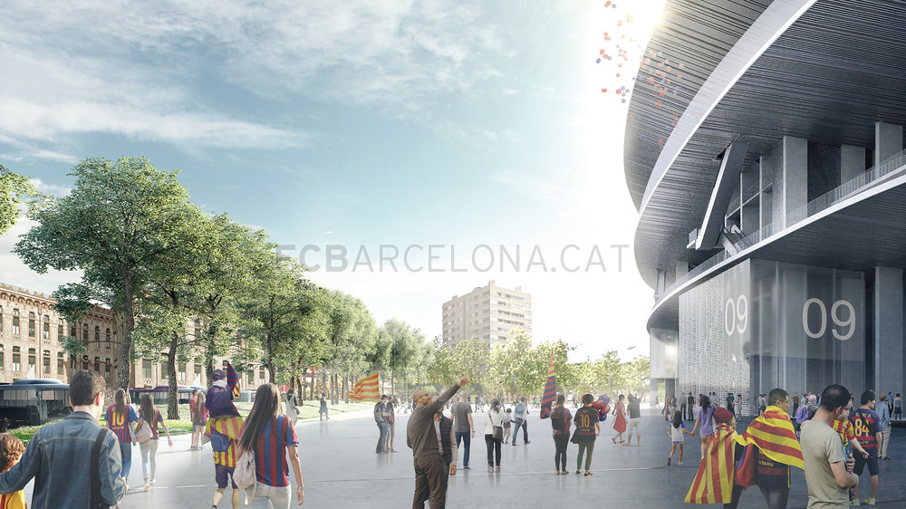 Barcelona și-a prezentat noul stadion Camp Nou. Costă 600 milioane de euro GALERIE FOTO&VIDEO