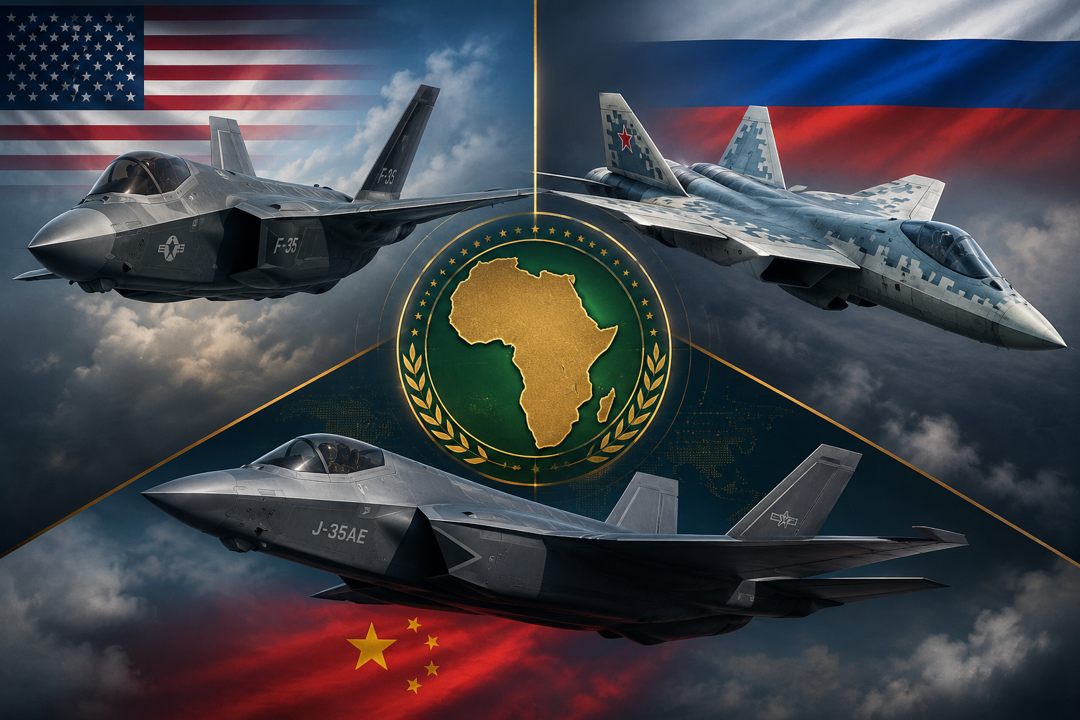 African countries now have fighter jet options beyond U.S. F-35 and Russian Su-57 as China rolls out first stealth fighter built for export