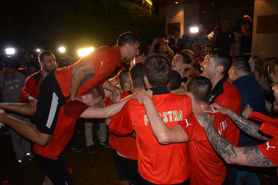 A început fiesta la Giurgiu! Prima reacție a lui Șumudică: ”Este extraordinar! Am practicat cel mai frumos fotbal” FOTO&VIDEO