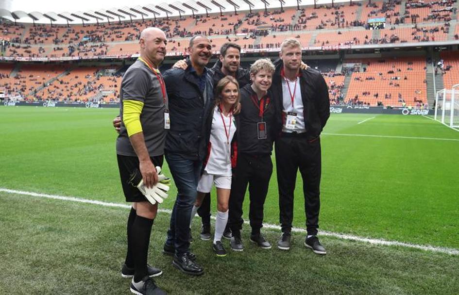 Ruud Gullit, călărit pe ”San Siro” de Geri Halliwell, fostă componentă Spice Girls