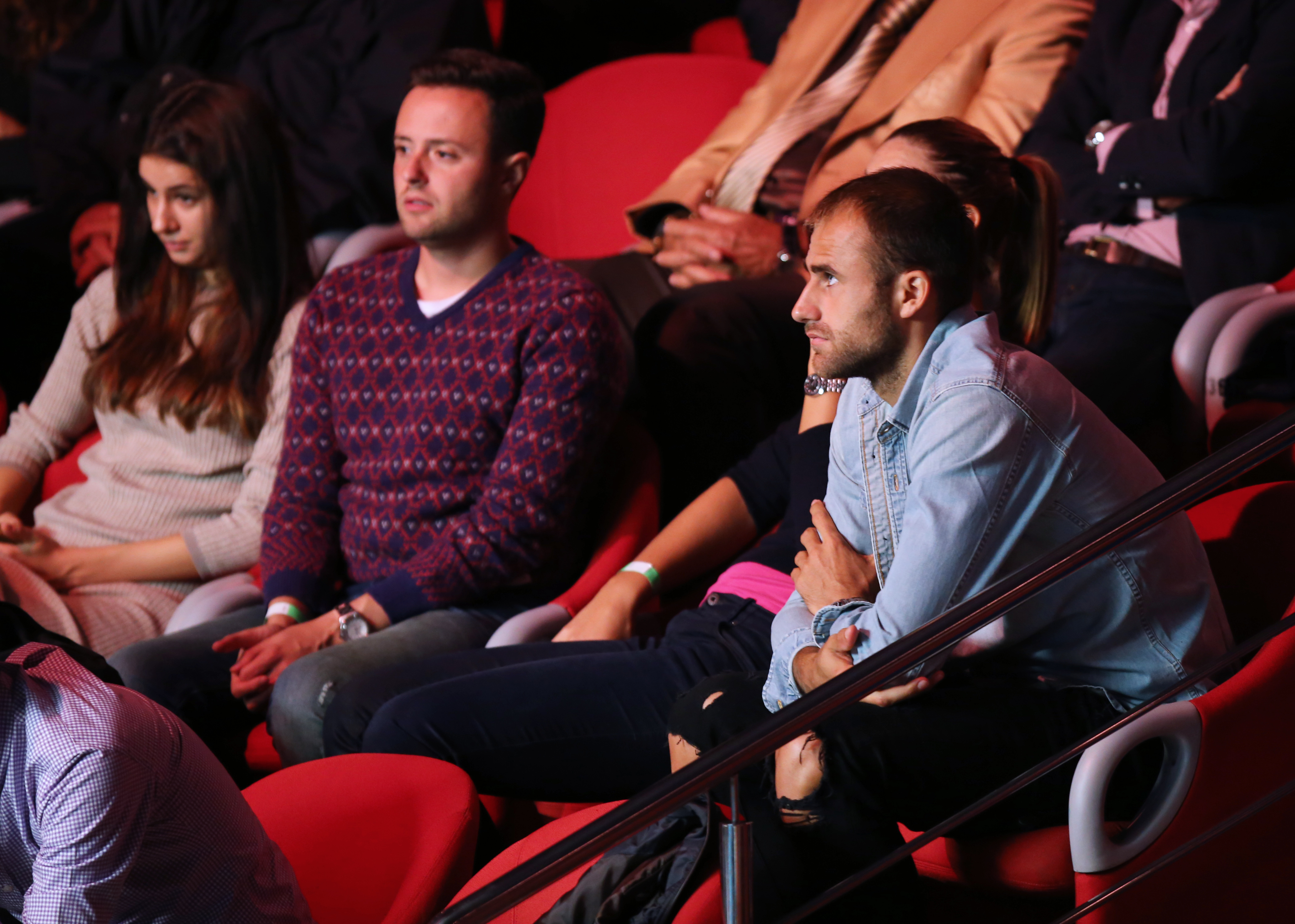 Marius Copil și Ciprian Marica au venit să-l aplaude pe Ronnie O’Sullivan / GALERIE FOTO