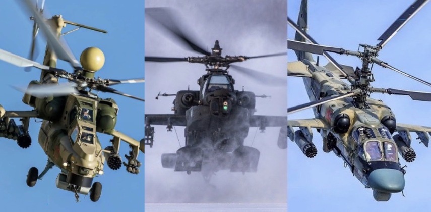 Top 10 countries with the highest number of attack helicopters in 2024