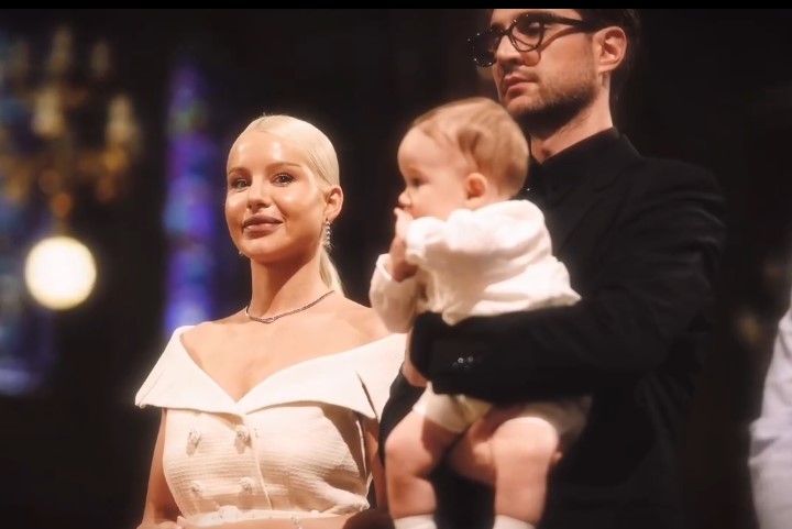Carmen Grebenișan și-a botezat băiețelul. Imagini emoționante de la ceremonia lui Kadri