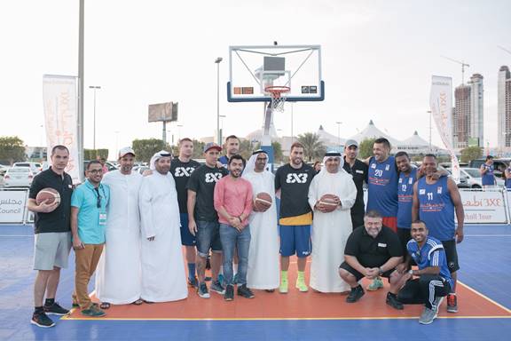 Și șeicii joacă baschet! Angel Santana, campion european cu România la 3x3, a făcut spectacol la turneul din Emirate!