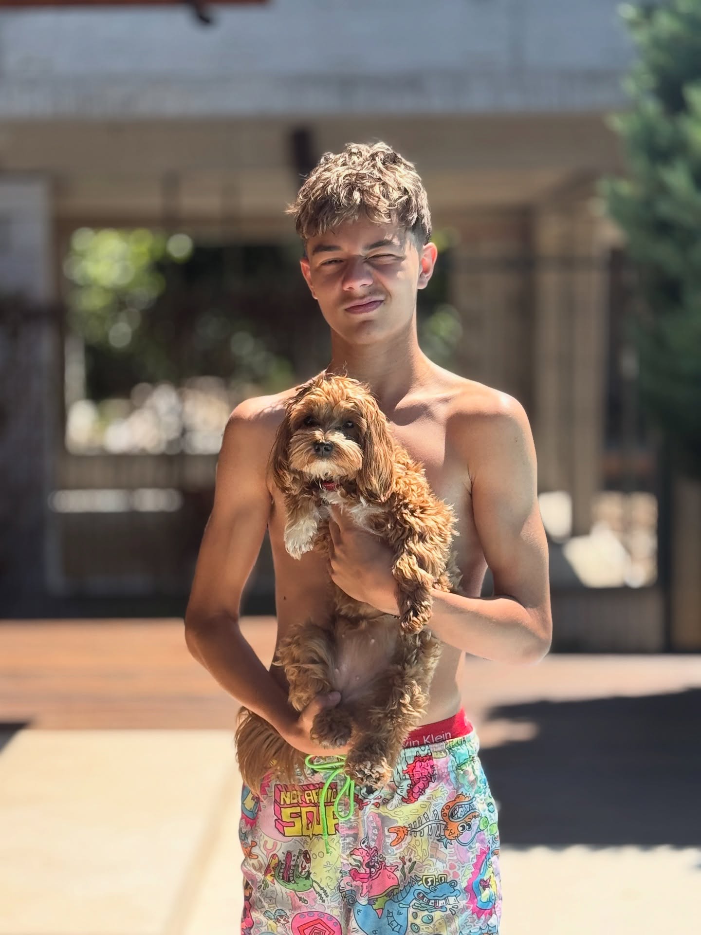 David, fiul Andrei și al lui Cătălin Măruță, simte primii fiori ai dragostei adolescentine. Iubita sa este chiar fiica lui Nicolai Tand