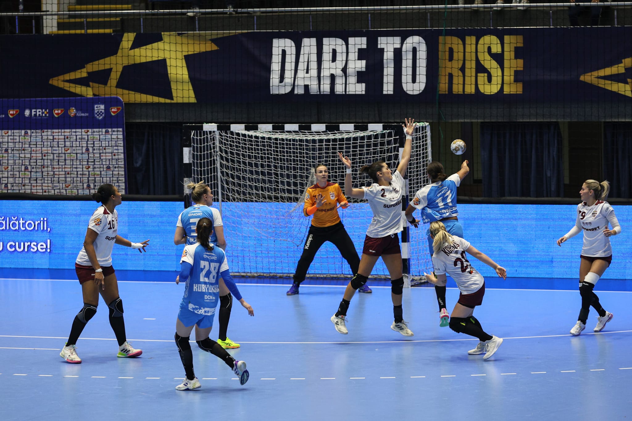 CSM București, victorie cu Rapid în meciul derby al campionatului de handbal feminin