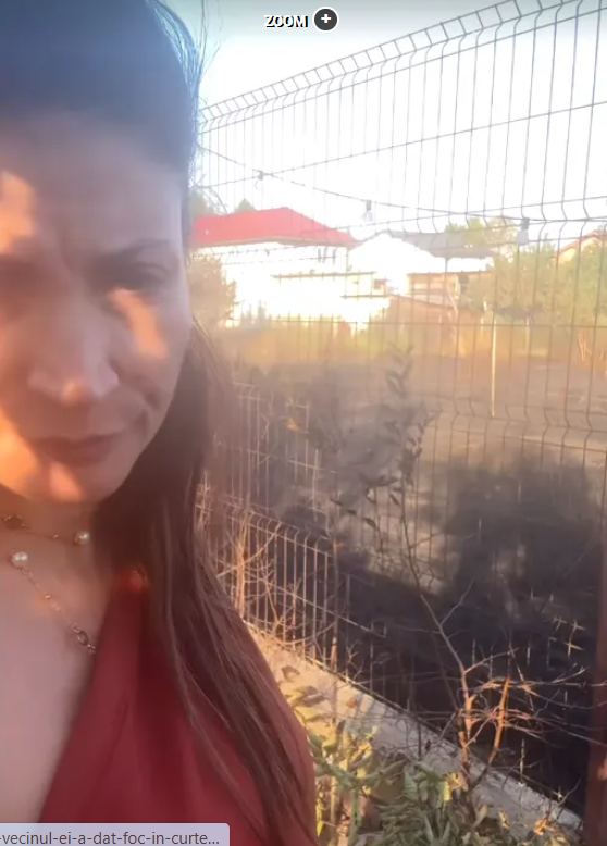 Clipe de panică pentru Ioana Ginghină. „La un pas să luăm astăzi foc din cauza unui vecin inconștient”