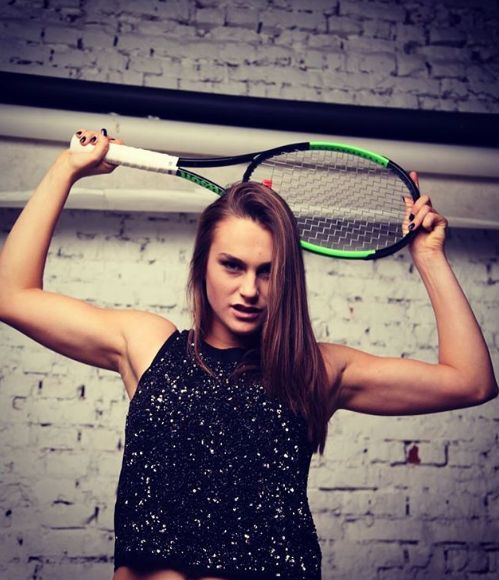 FOTO | Aryna Sabalenka, sexy bielorusa care se anunță a fi noul nume mare din tenisul mondial