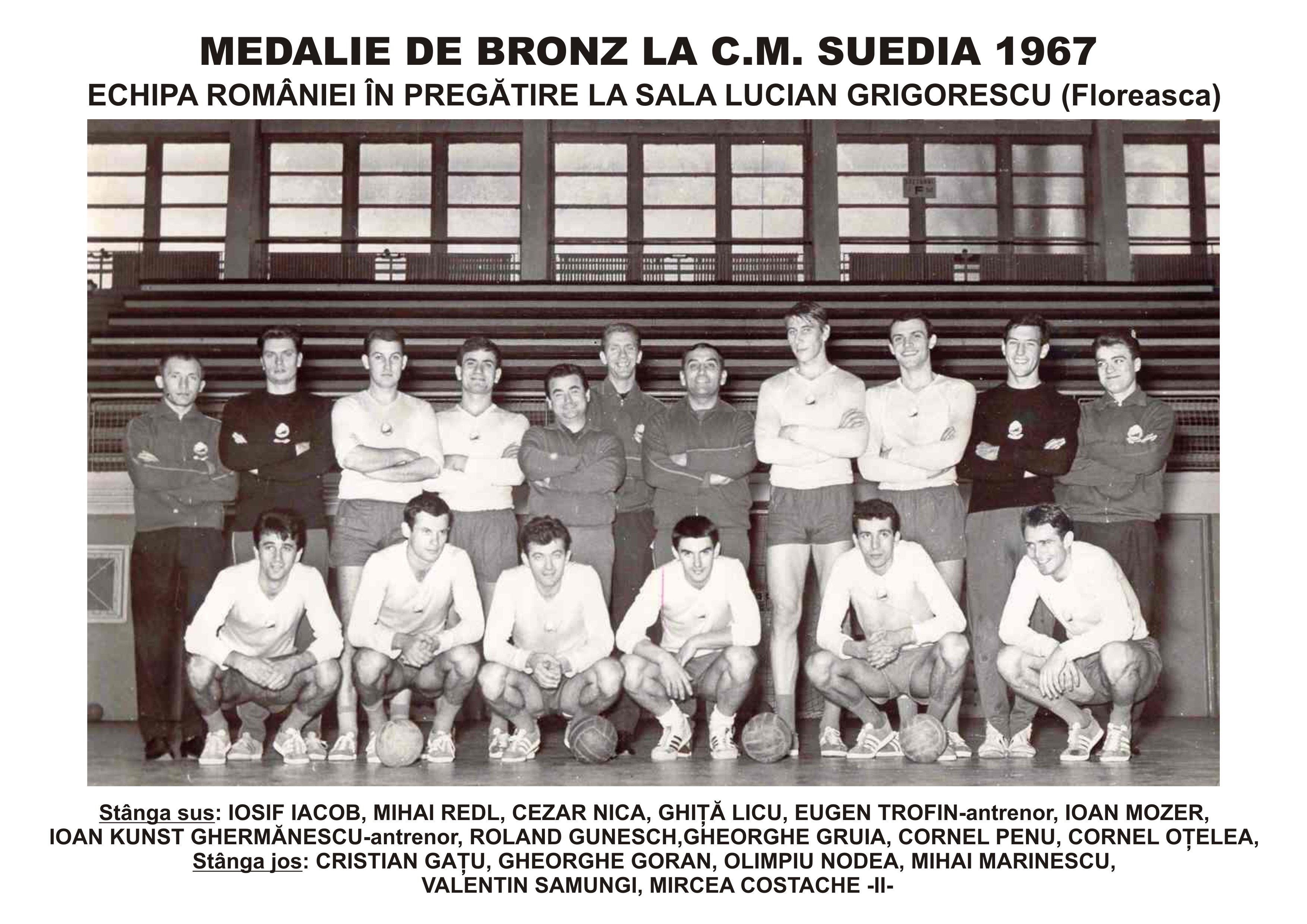 Doliu în sportul românesc. A murit încă un fost campion mondial la handbal. ^A marcat golul decisiv în finala primului titlu, din 1961
