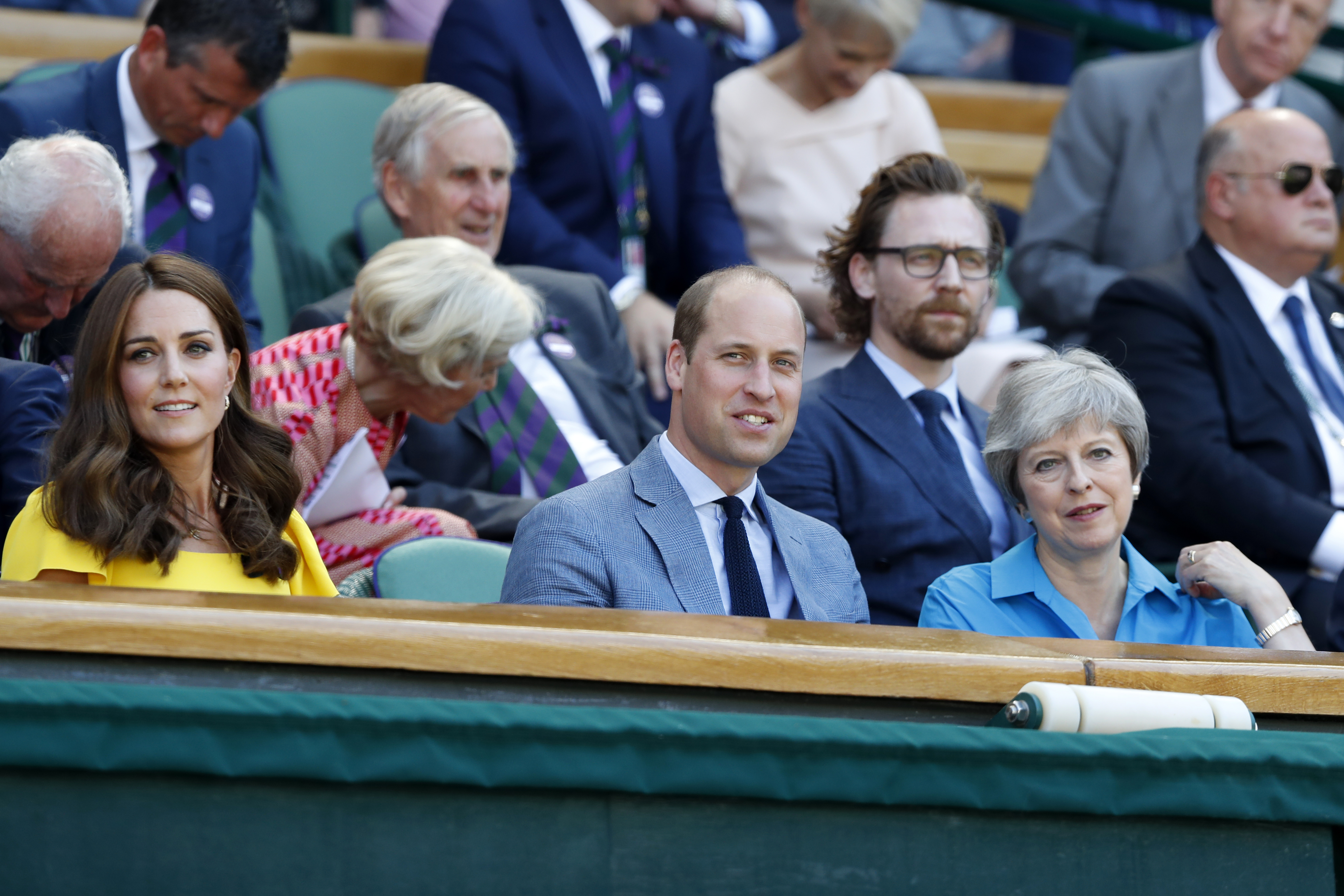 FOTO | Kate Middleton, apariție uimitoare la finala Wimbledon. Alături de cine a stat în tribune