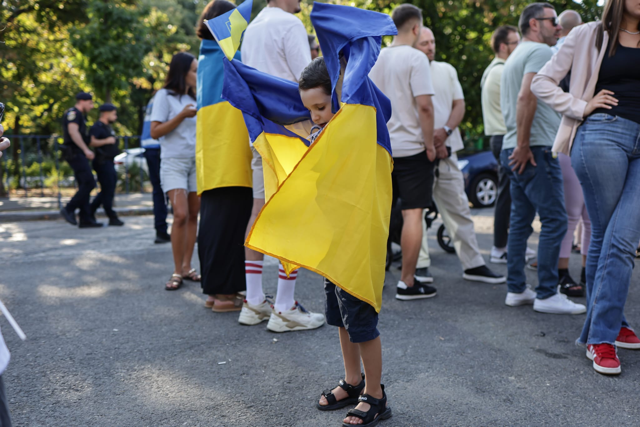 Prințesa Briana Caragea a primit medalia Inima de Aur din partea lui Zelenski pentru ajutorul acordat refugiaților ucraineni
