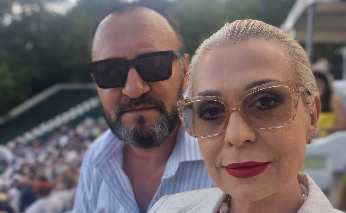 Imagini rare cu Monica Anghel și soțul ei, Marian Caraivan. Ipostaza intimă în care s-au fotografiat