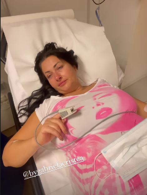 Gabriela Cristea, primele declarații după ce a ajuns la spital. Diagnosticul primit de prezentatoare: „Este îngrijorător. Iau tratament”