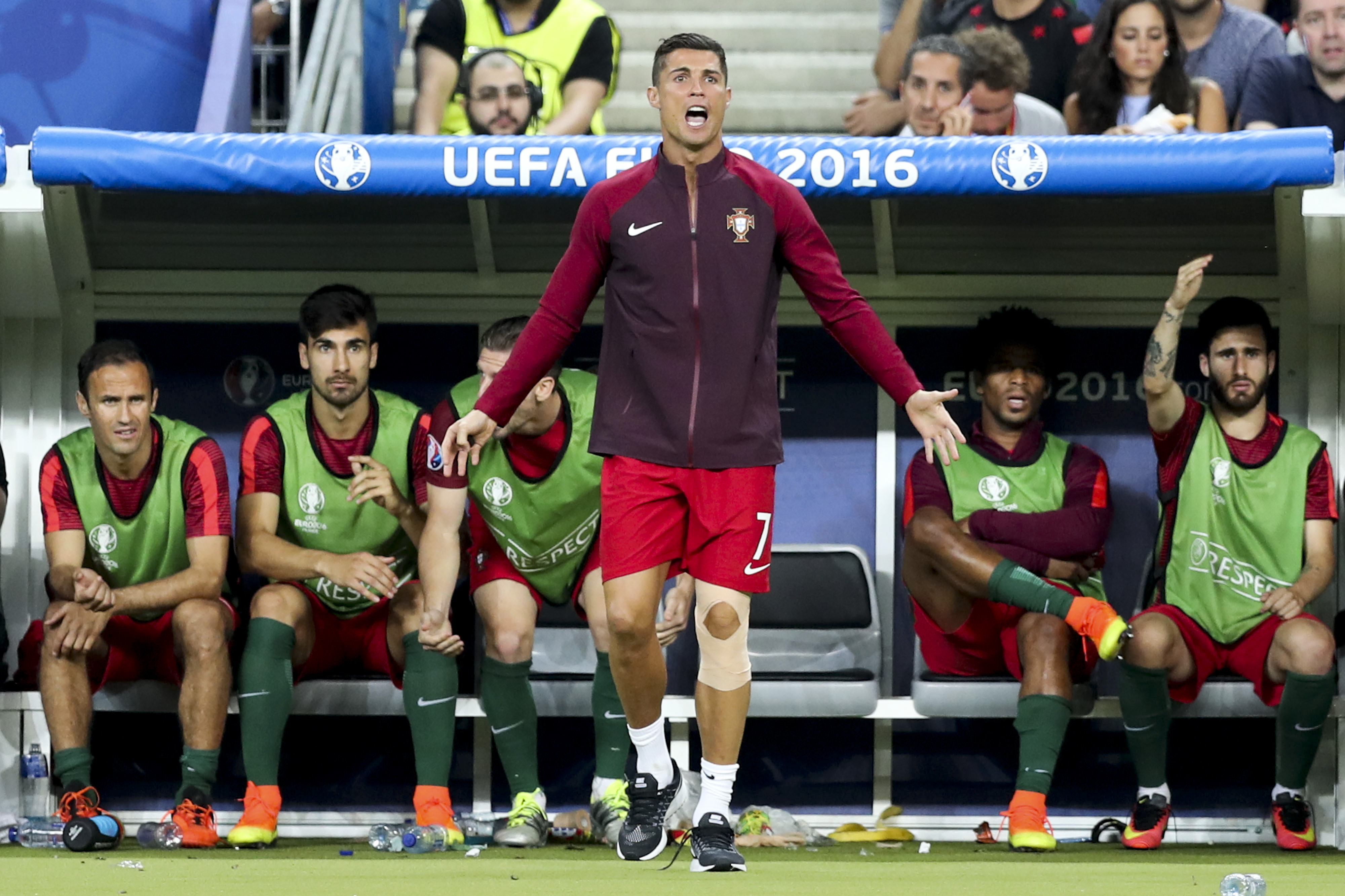 Euro 2016. Francezii cred că accidentarea lui Ronaldo i-a făcut și mai puternici pe portughezi