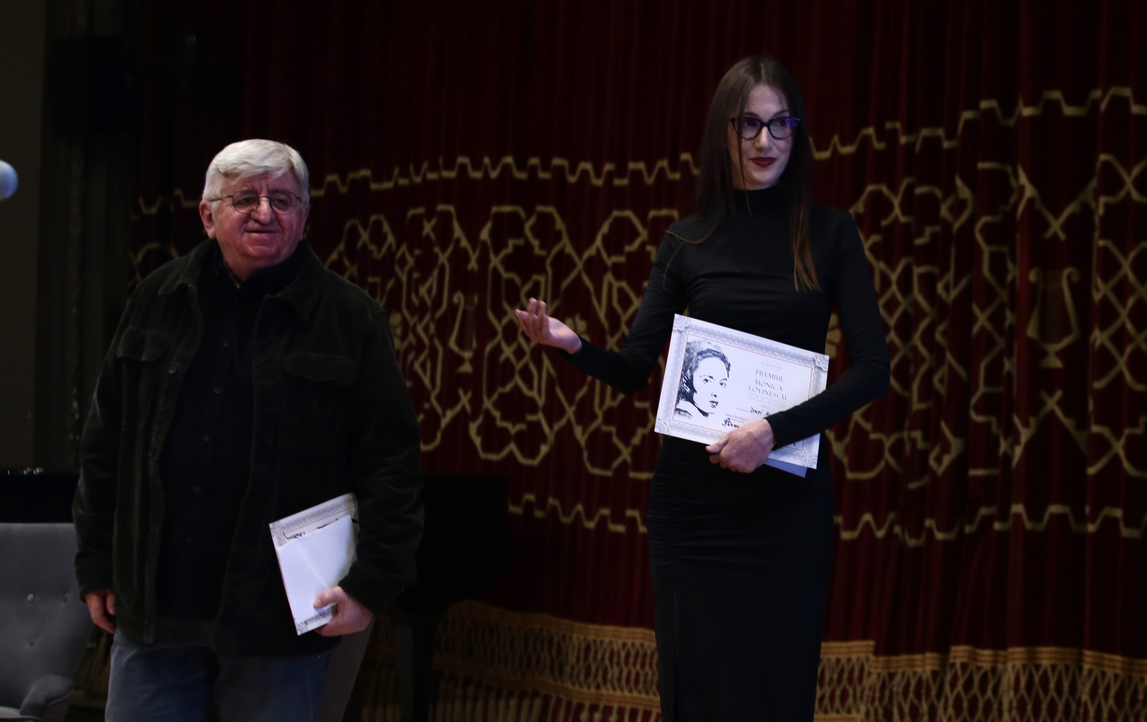 Sute de persoane la comemorarea Monicăi Lovinescu, la 100 de ani de la nașterea sa. Gabriel Liiceanu: „Această gală nu stă sub înaltul patronaj al preşedintelui României”