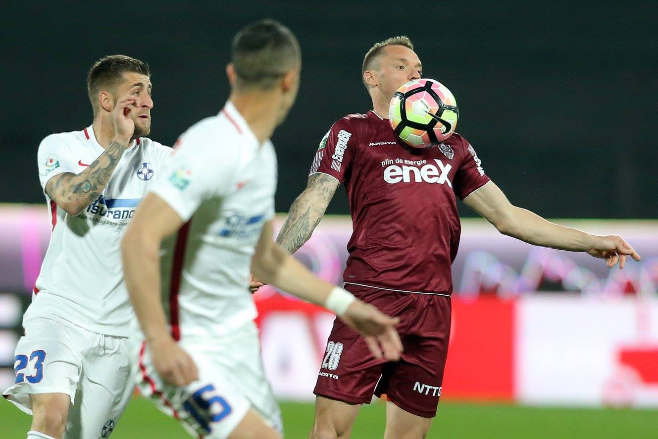 Liga 1, play-off, etapa 6: CFR Cluj - FCSB 0-0. Conflict Alibec-Reghecampf | GALERIE FOTO
