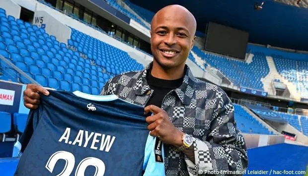 Andre Ayew rejoins Le Havre: Signs deal for 2024/25 season