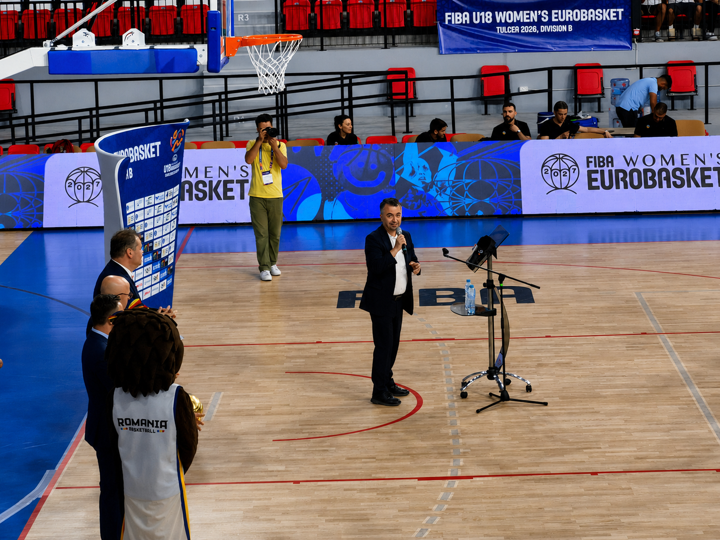 România are o nouă sală polivalentă. Bijuteria de la malul Dunării inaugurată cu meci în campionatul european de baschet