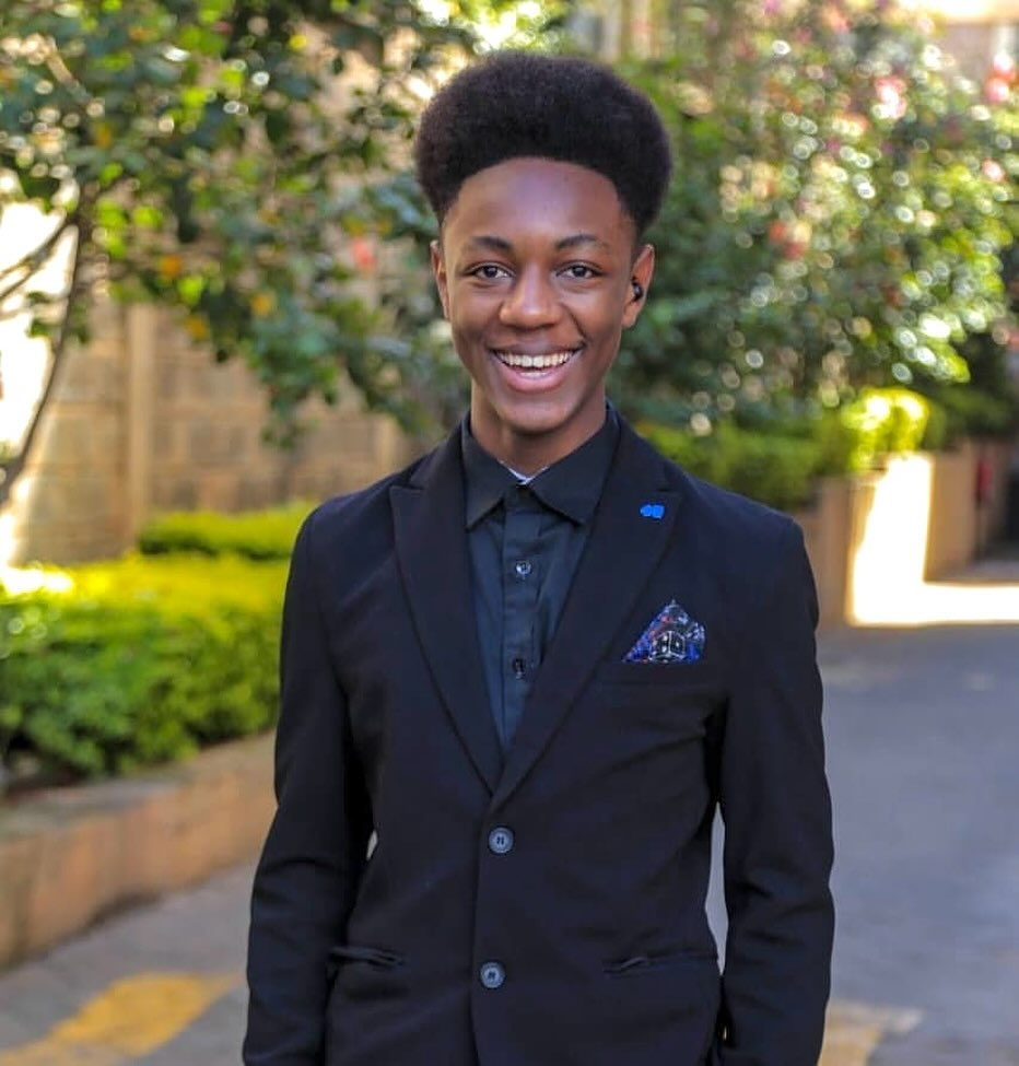 Joyce Gituro's son Jakes Nyanjom