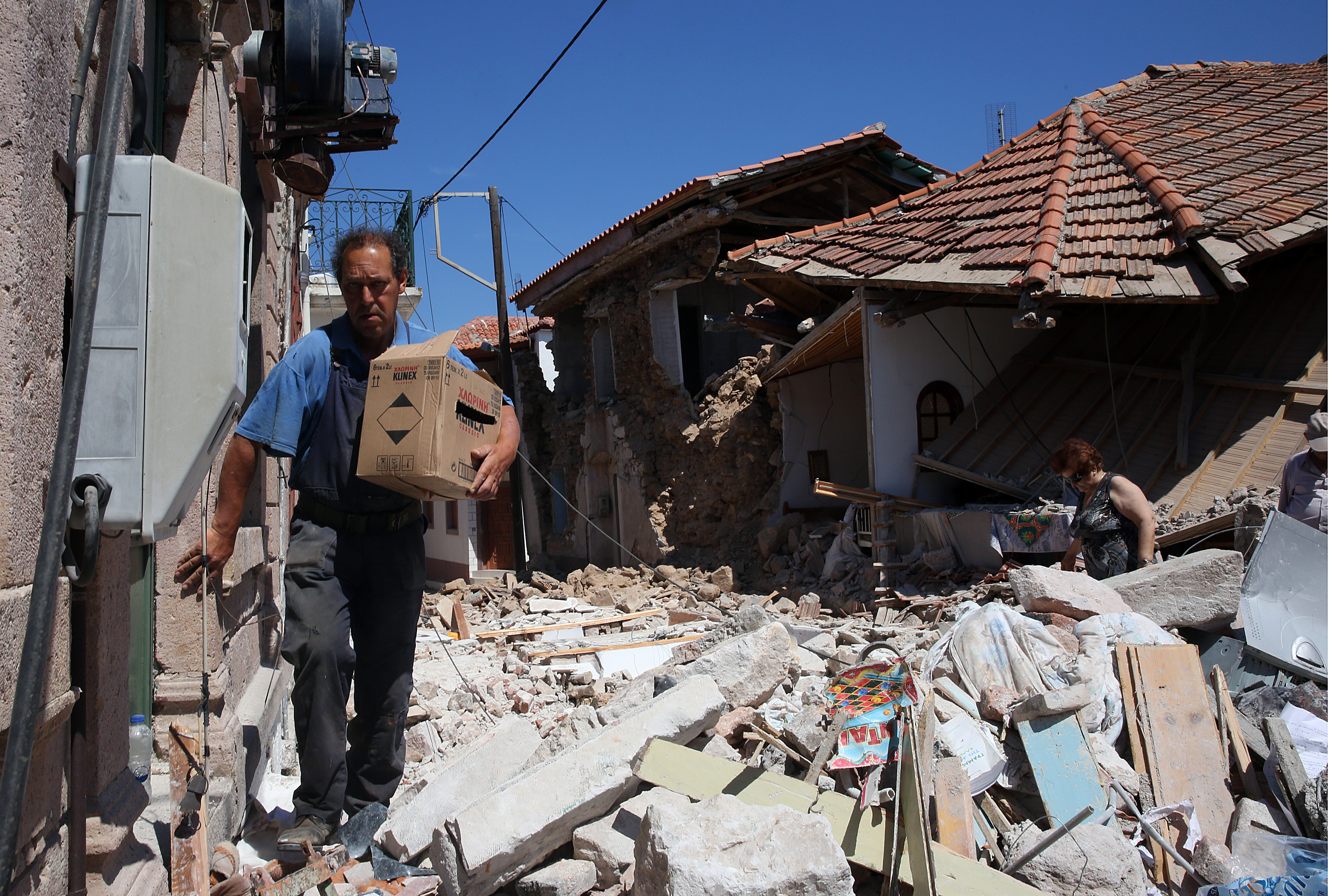 UPDATE | Stare de urgență în insula Lesbos, în urma seismului cu magnitudinea de 6,3 din Marea Egee