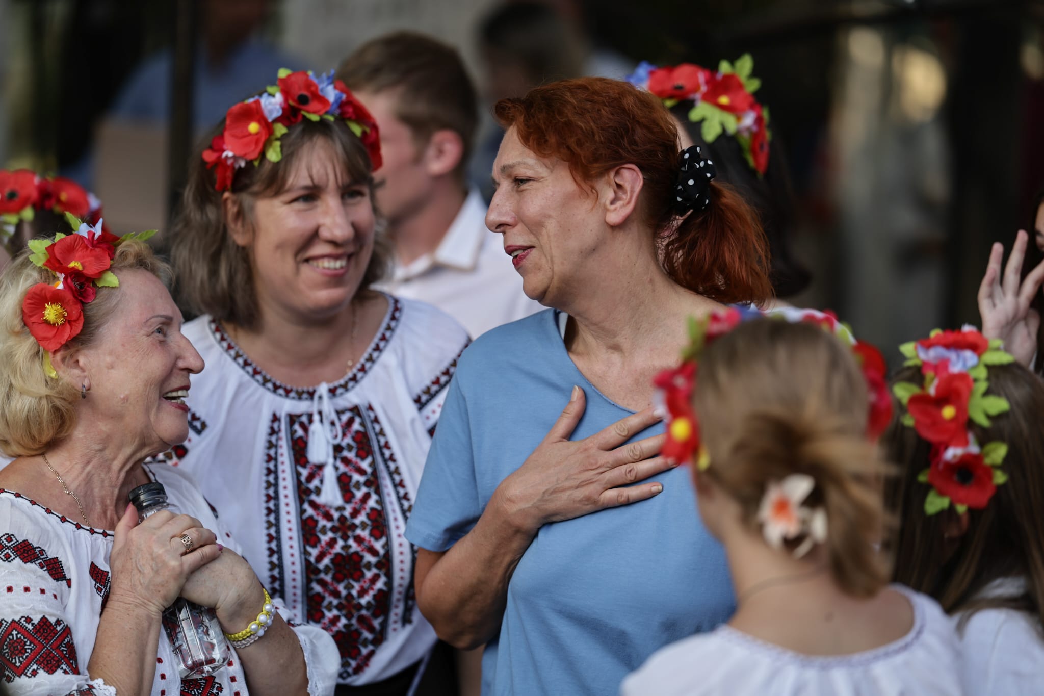Prințesa Briana Caragea a primit medalia Inima de Aur din partea lui Zelenski pentru ajutorul acordat refugiaților ucraineni