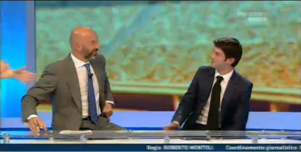 FOTO / Chivu a analizat "Derby della Madonnina" alături de Vialli şi de Boban