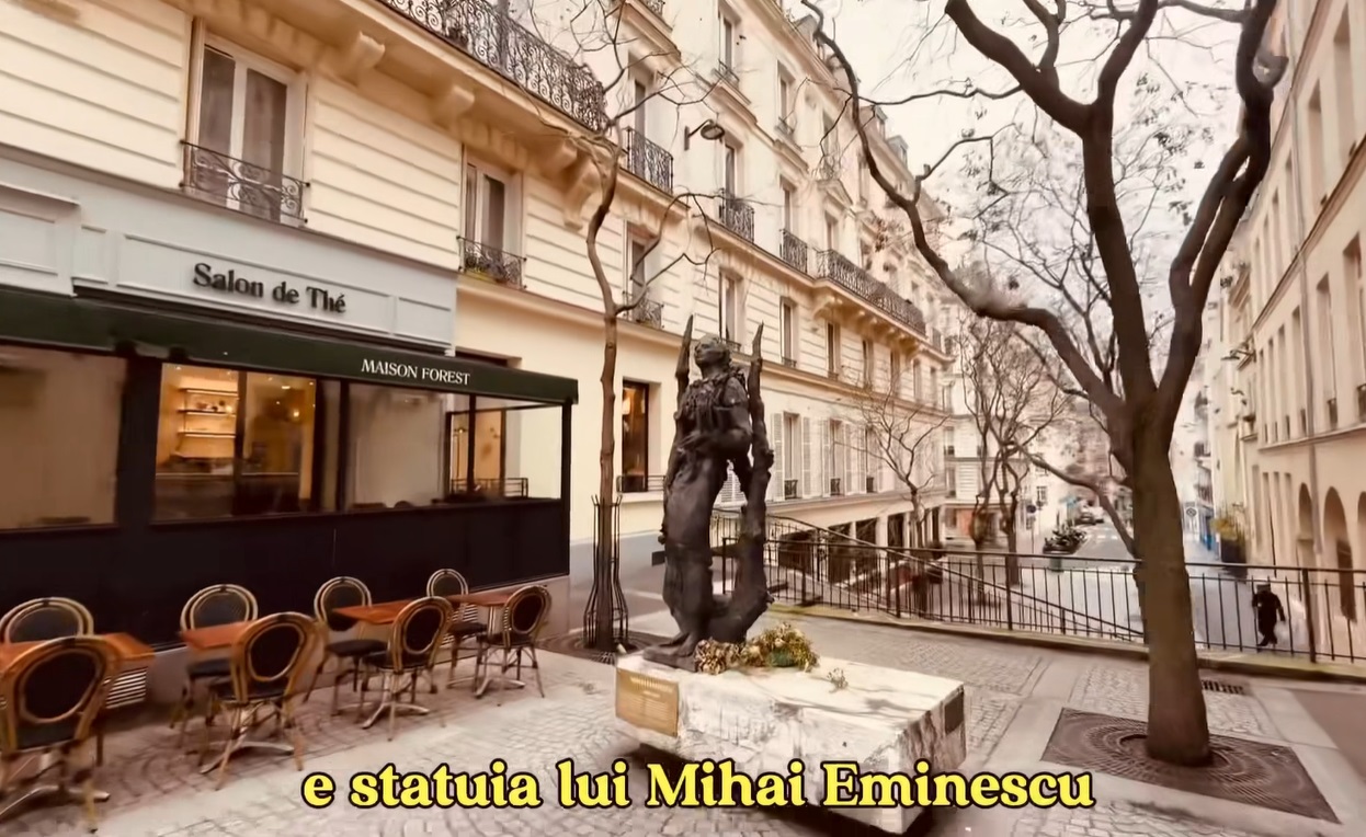 Mesajul viral al lui Dan Negru la 175 de ani de la nașterea lui Mihai Eminescu: „Am descoperit un loc prea puțin cunoscut de români în Paris!”