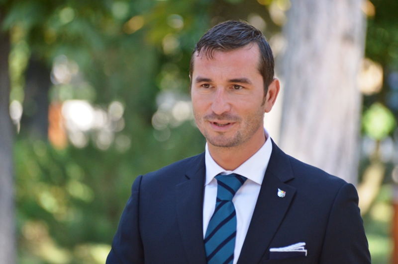 FOTO / Campionii României l-au omagiat pe George Gh. Bibescu, primul nostru reprezentant la CIO