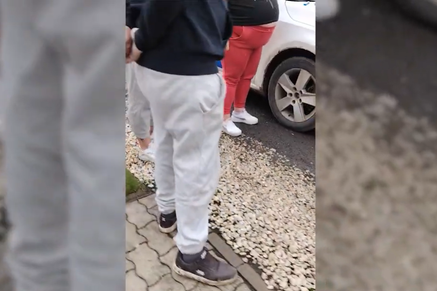 Bedrogozva, jogsi nélkül furikázta a terhes feleségét a BMW-s Zsámbékon – videó