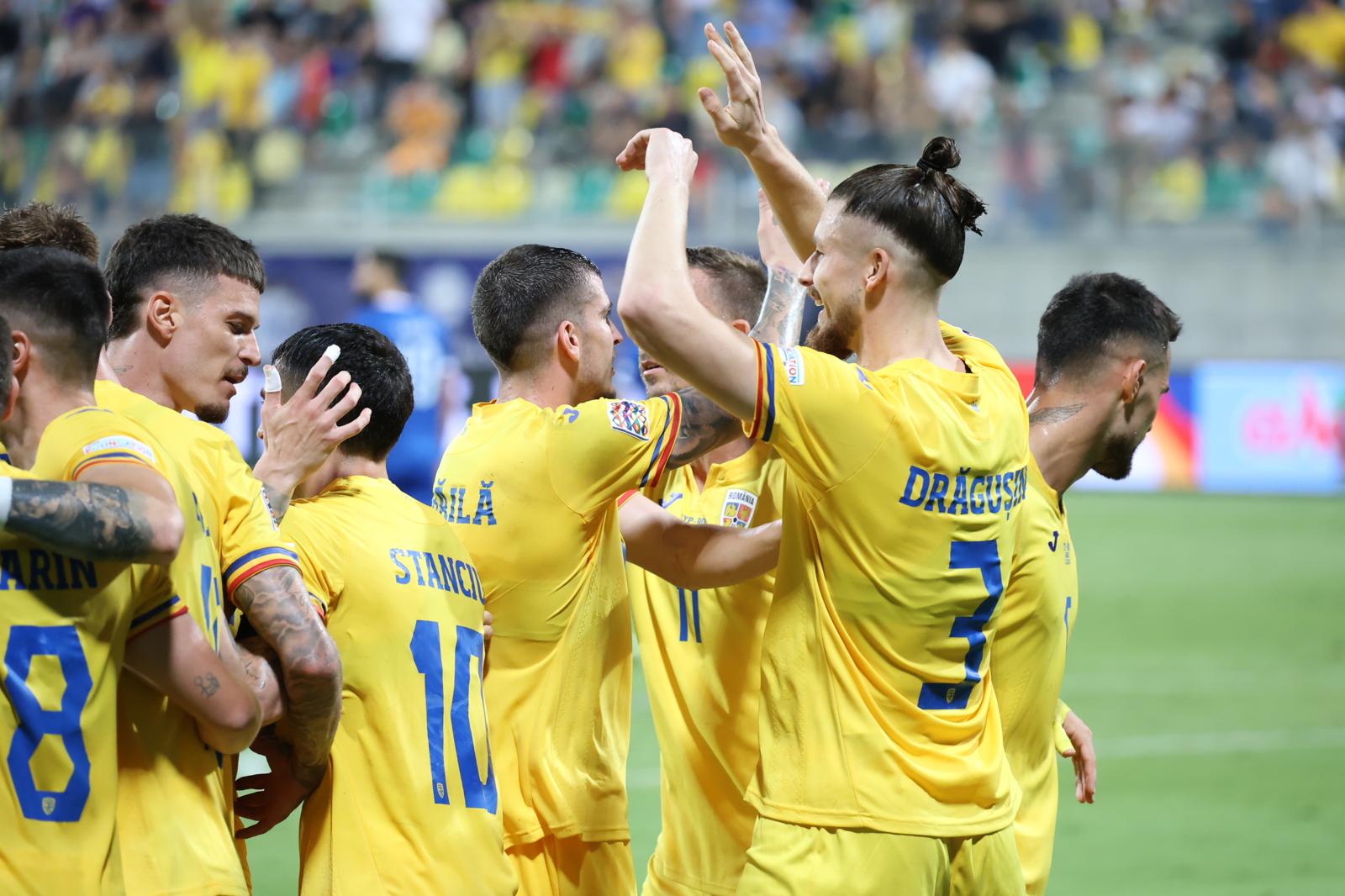 România a câștigat în Cipru cu 3-0 și este lider în Liga Națiunilor cu punctaj maxim