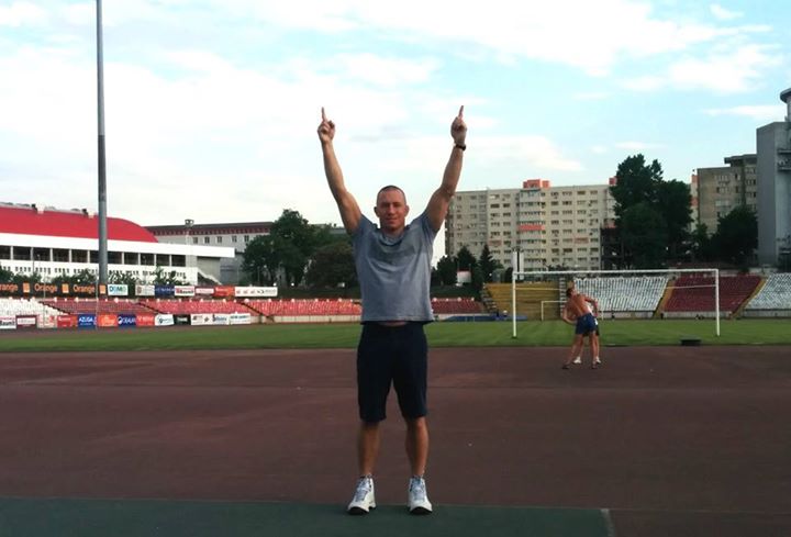Sandu Lungu îl sperie pe campionul UFC George Saint-Pierre! GALERIE FOTO