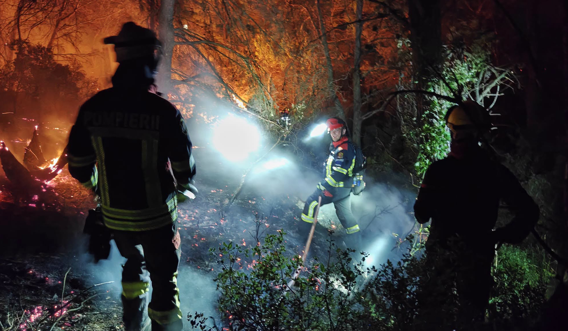 Peste 1.000 de hectare, făcute scrum de incendii violente, lângă Marsilia. Flăcările uriașe continuă să înghită teren