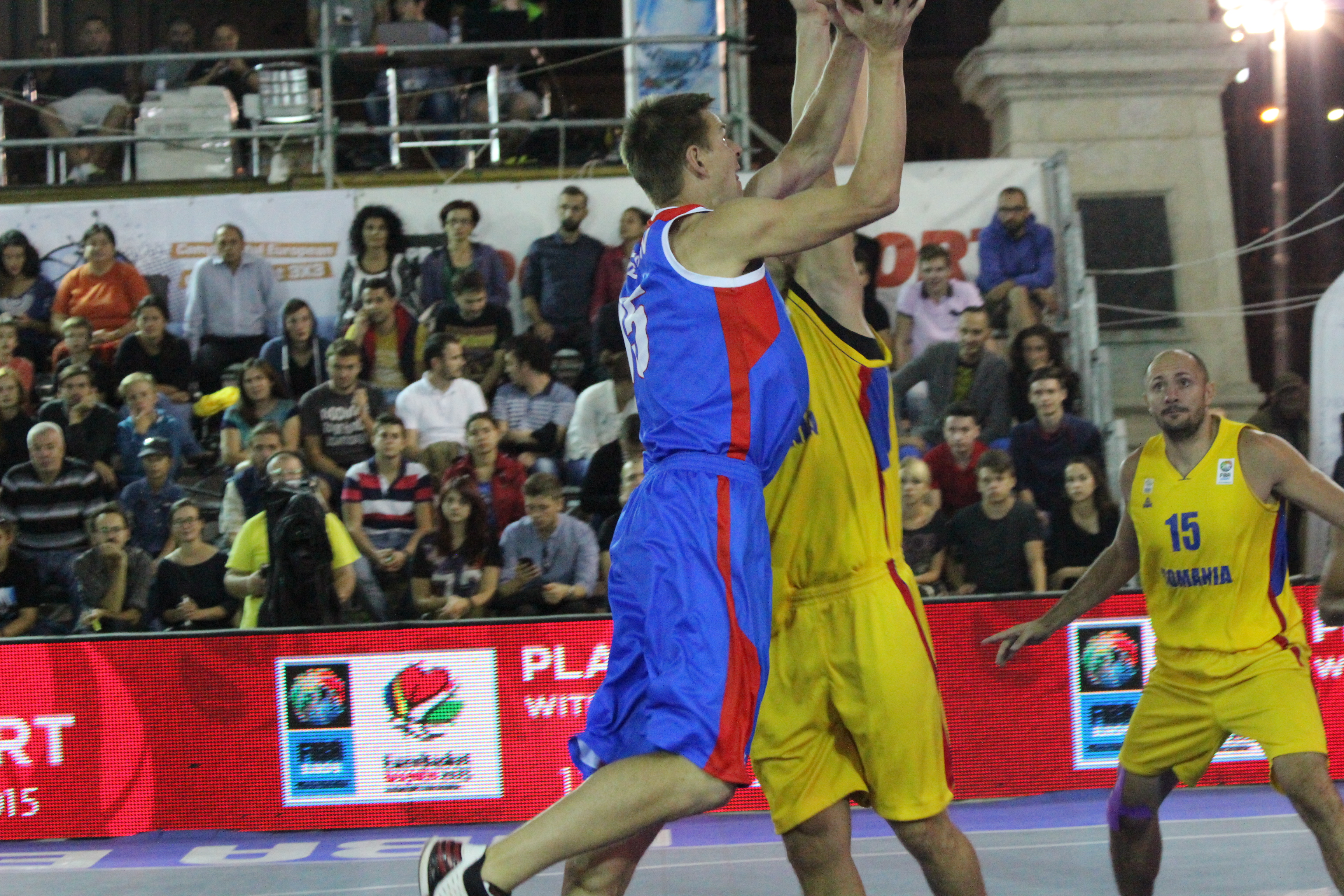 GALERIE FOTO / Echipele României au obţinut victorii pe linie în prima zi a Europeanului de baschet 3x3 