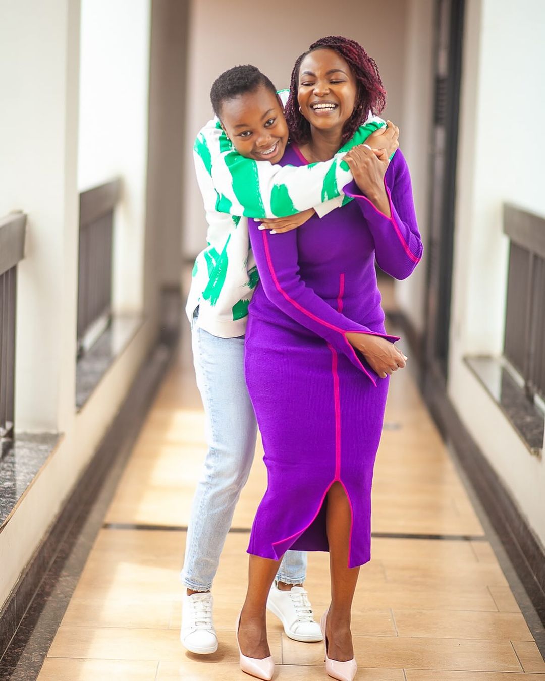 Judy Nyawira & her daughter Mumbus