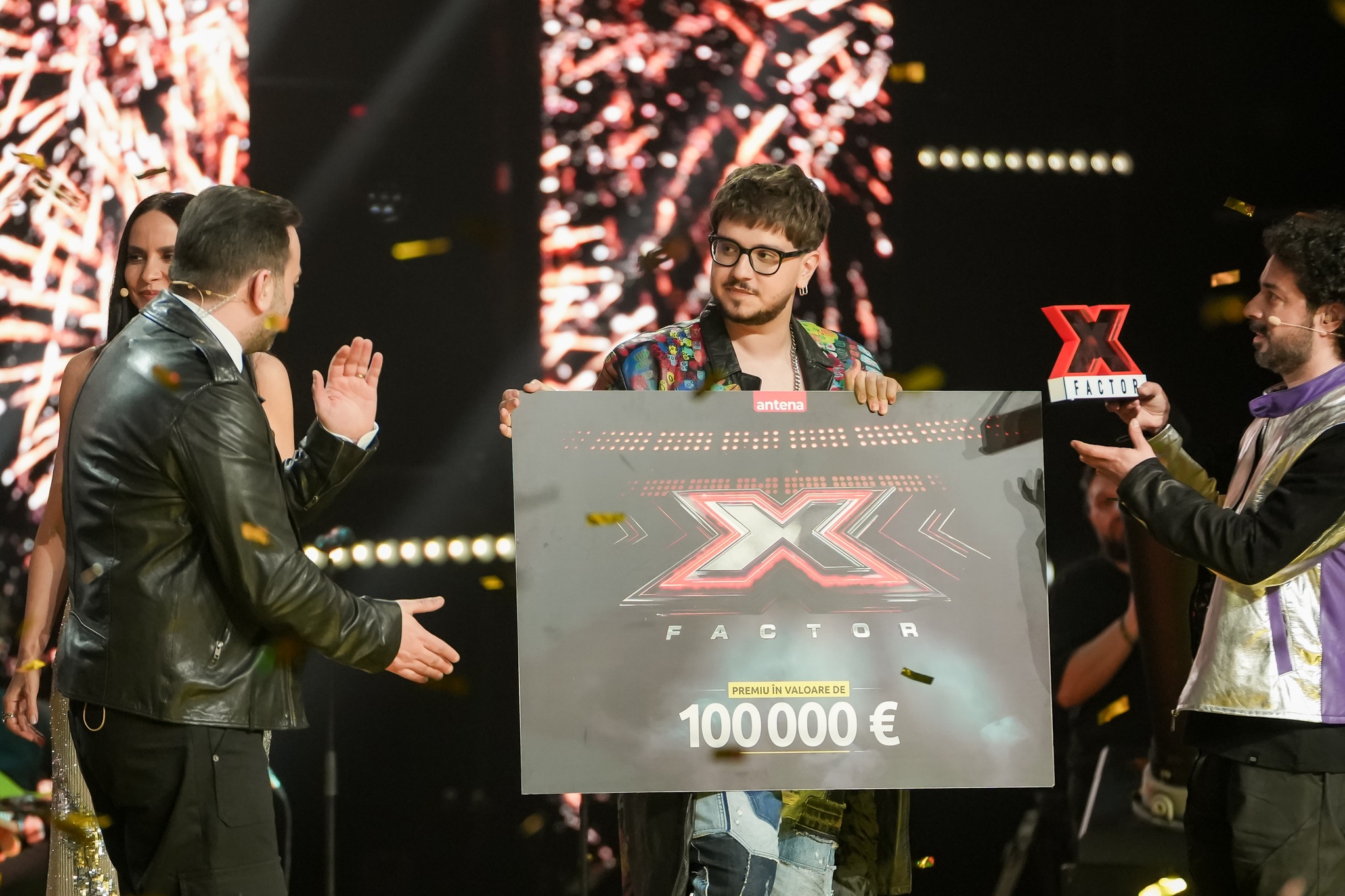 George Radu a câștigat X Factor 2025. Concurentul din echipa lui Marius Moga a primit trofeul și premiul de 100.000 de euro
