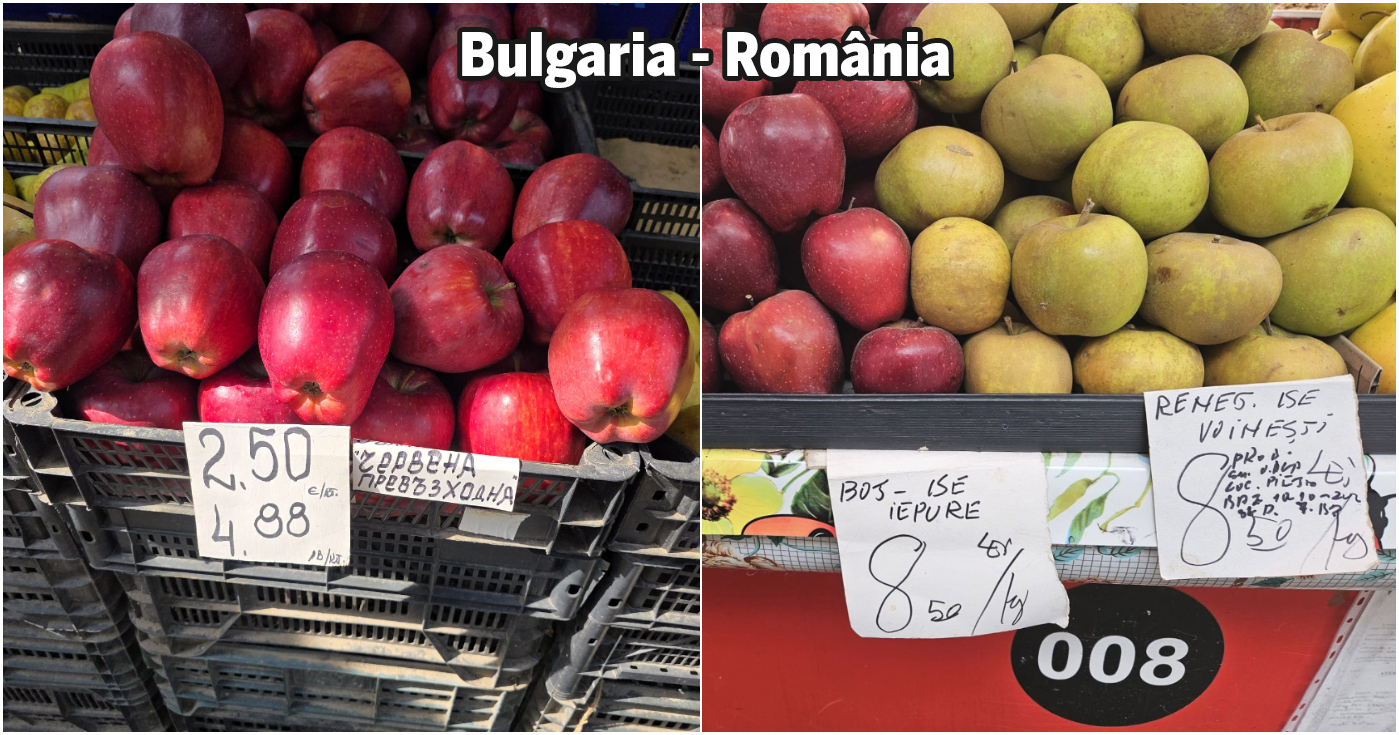 Experiment Libertatea. Preţurile la alimente în Bulgaria faţă de România: şi castraveţii aduşi din Grecia sunt mai scumpi la vecini