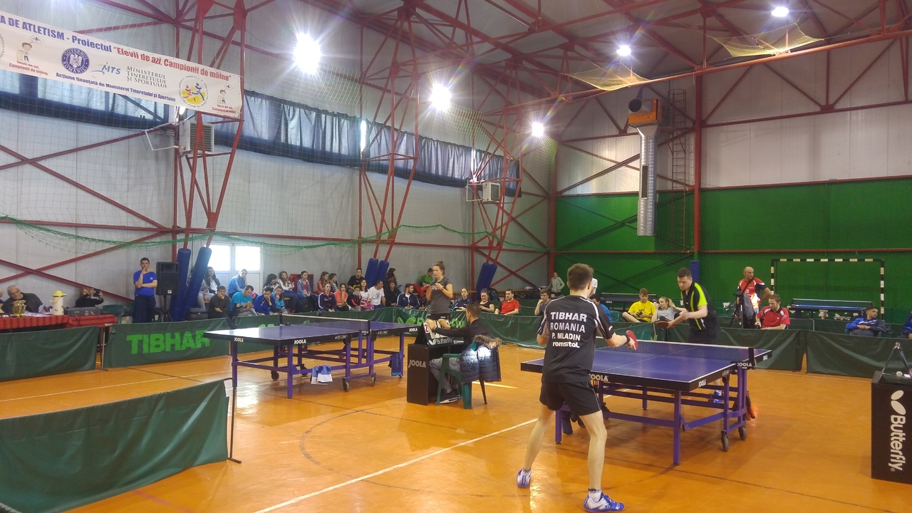 Juniori de perspectivă medaliați la Olimpiada Națională a Sportului Școlar la tenis de masă