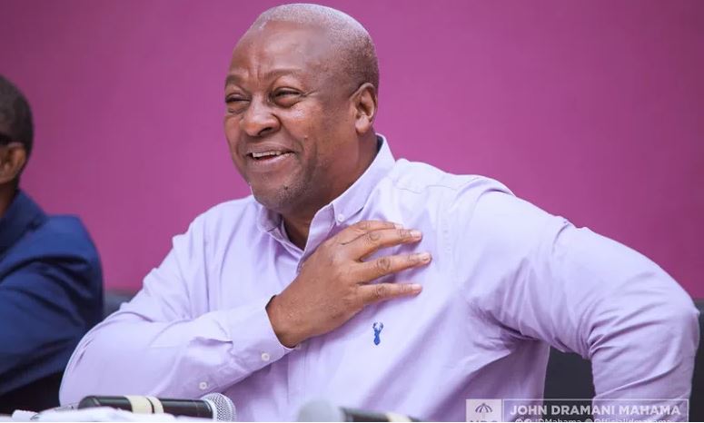 My govt will recover every stolen money under NPP - Mahama assures Ghanaians