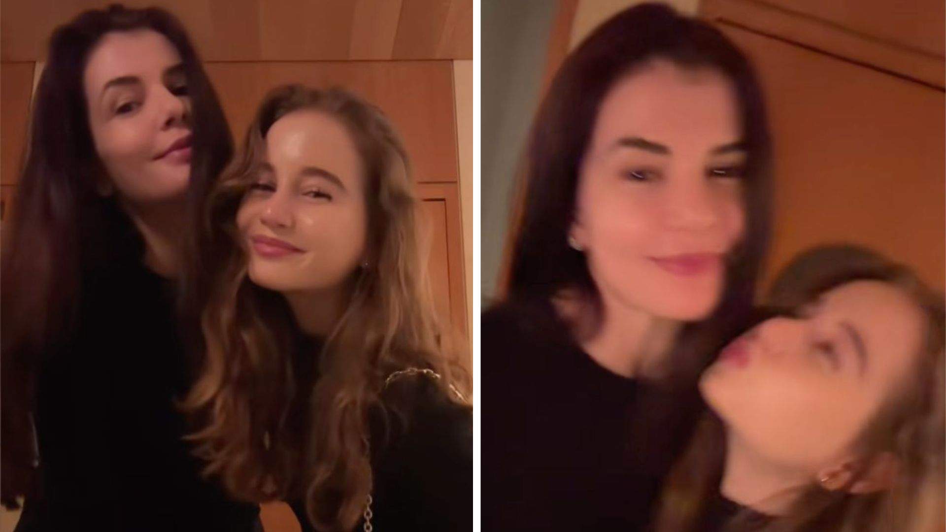 Imagini rare cu Irina Columbeanu și Monica Gabor împreună. Fiica lui Irinel s-a întors în Malibu: „Idolul meu, Moni Bomboni”