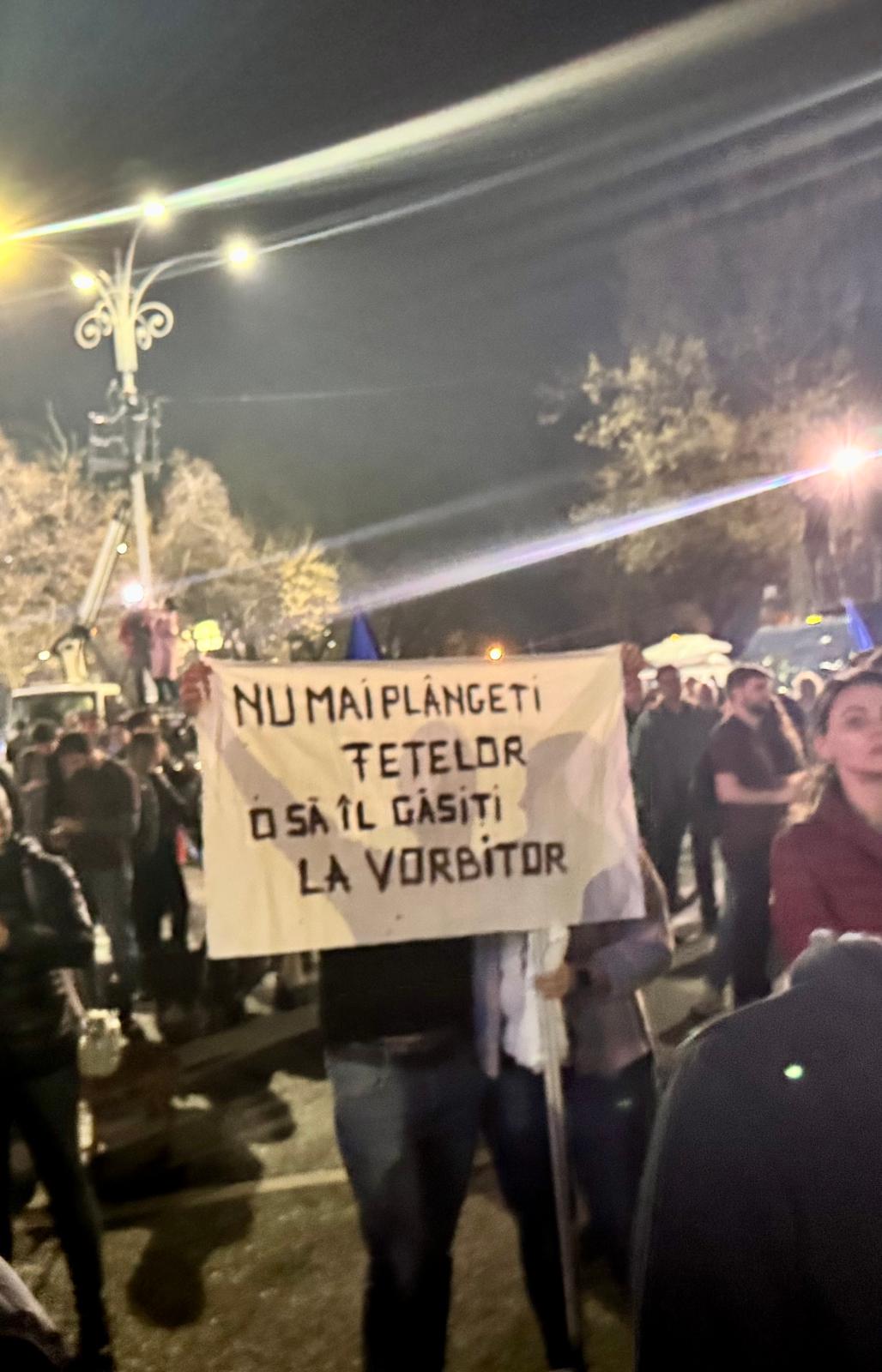 Miting EuRo Manifest în Piaţa Victoriei pentru susținerea apartenenţei la UE. Fanii lui Călin Georgescu, identificați de jandarmi