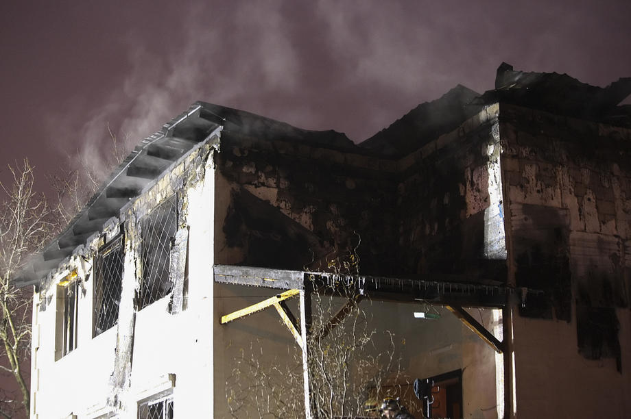 VIDEO | Incendiu la un cămin de bătrâni din Ucraina. Cel puțin 15 oameni și-au pierdut viața, iar alți 5 sunt răniți