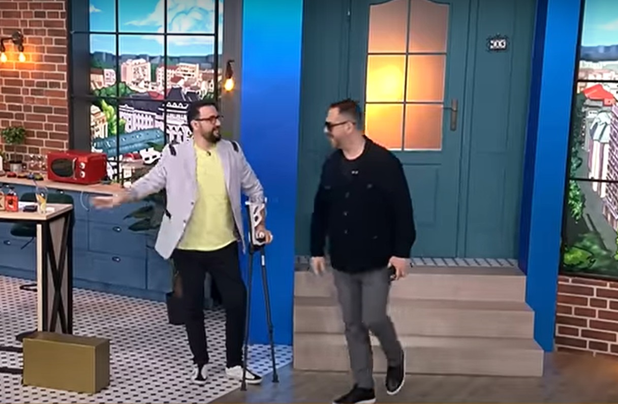 Mădălin Ionescu și Cătălin Măruță, schimb de replici la TV, în direct: „S-ar putea să ajungi ca mine, în cârje”. Se băteau în audiențe acum ani de zile