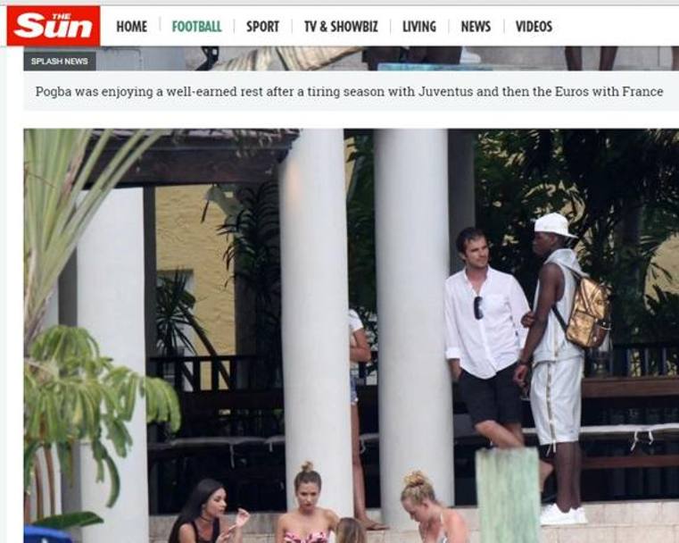 Francezul Pogba, prins în ofsaid. Tocmai când a fost cumpărat de Man. United, s-a apucat de alt sport, la Miami / GALERIE FOTO