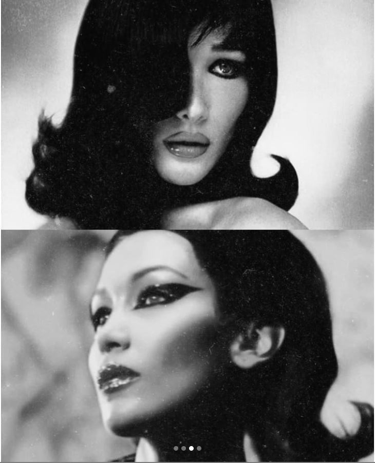 FOTO | Este incredibil cât de bine seamănă Bella Hadid cu Carla Bruni. Imaginile care i-au lăsat pe fani cu gura căscată