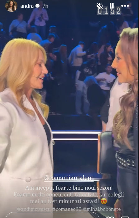 Andra și Nadia Comăneci, apariție spectaculoasă la filmărle pentru „Românii au talent” 2027