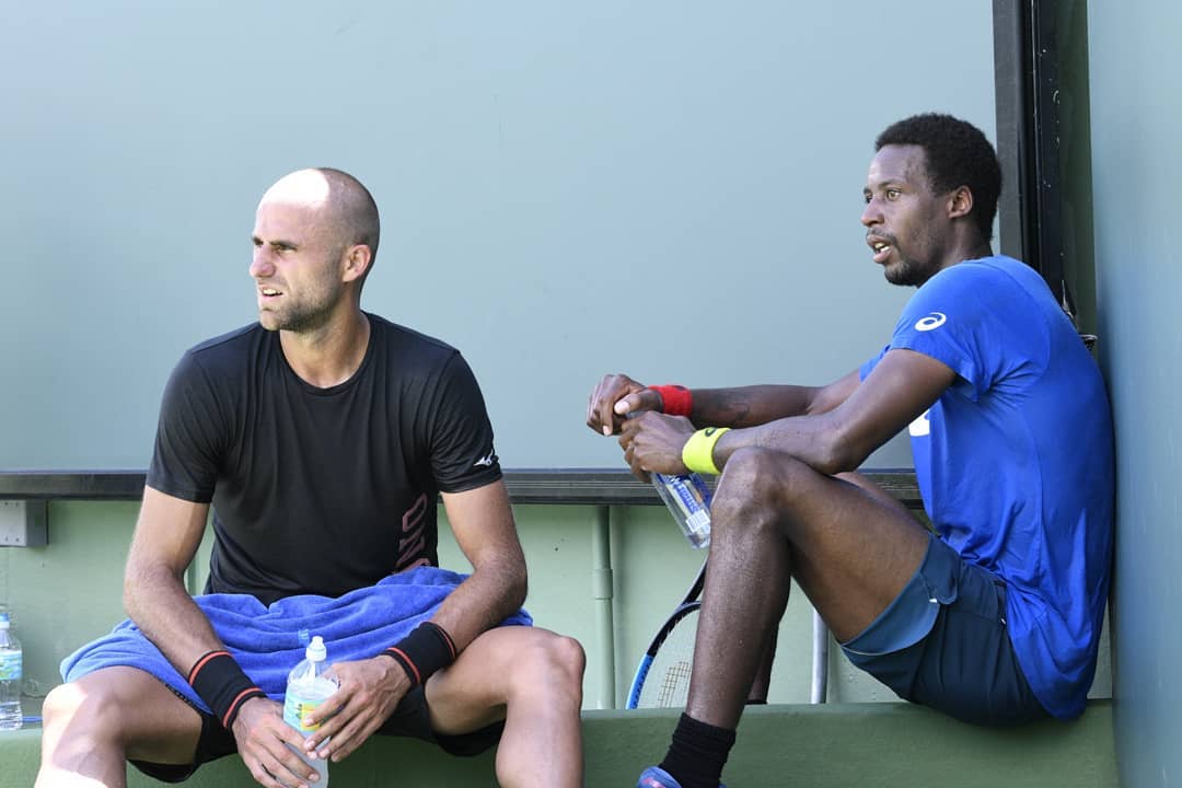 Marius Copil, antrenament cu Gael Monfils. Românul și francezul pregătesc US Open / GALERIE FOTO
